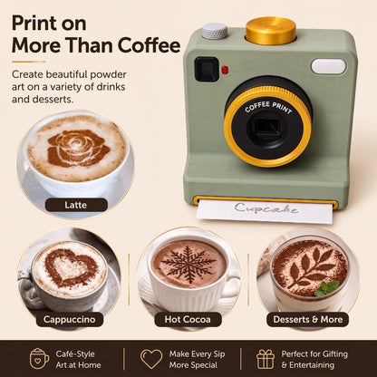 Café-Style Coffee Art in One Press
