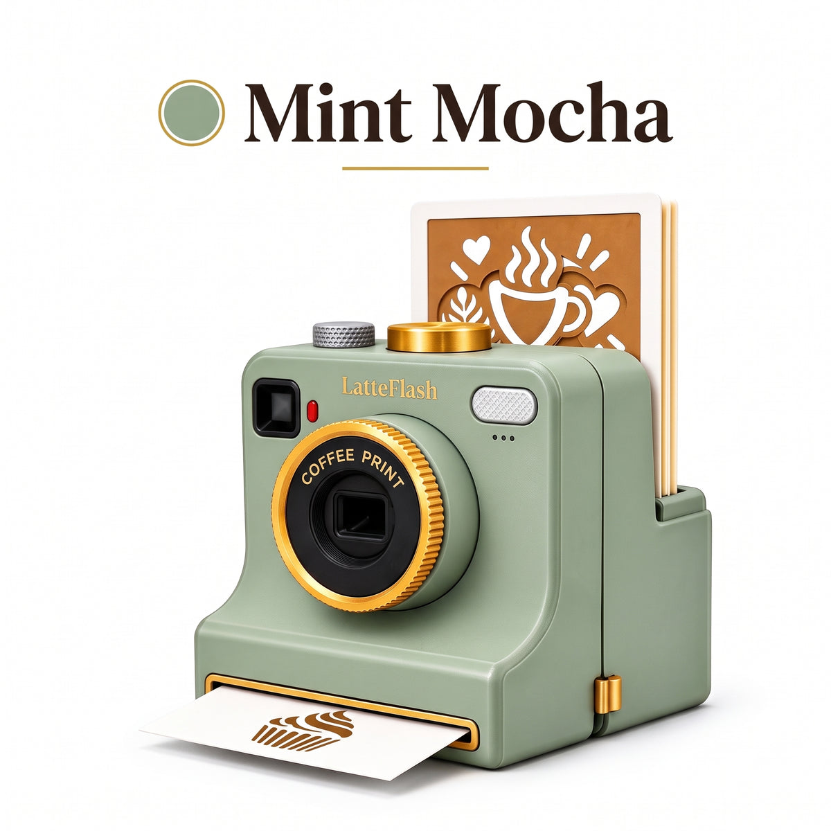 Café-Style Coffee Art in One Press